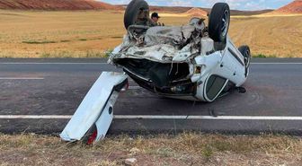 Yozgat'ta Korkunç Kaza: Otomobil ve Minibüs Çarpıştı, 5 Kişi Yaralandı