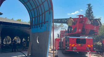 Zeytinburnu'nda Restoran Yangını Kısa Sürede Söndürüldü