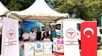 Samsun'da sağlık bilgilendirme ve farkındalık etkinliği düzenlendi