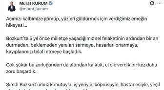 Bozkurt 5 Yıl Sonra: Bakan Kurum'dan Gurur Paylaşımı