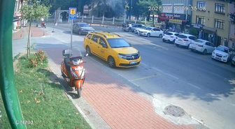 Uludağ Taksi Şoförleri Yangına Anında Müdahale Etti