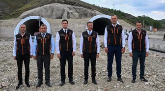 Vali Baruş, Dallıkavak Tüneli'nde incelemelerde bulundu