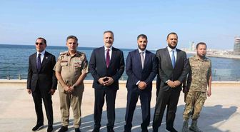 Fidan, Libya'da İbrahim Dibeybe ile görüştü
