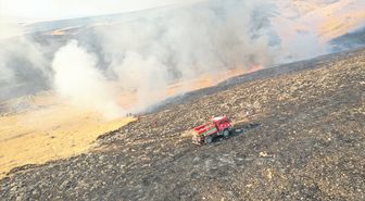 Elazığ'da Örtü Yangını Kontrol Altına Alındı