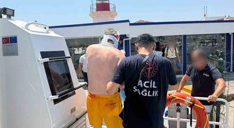 Bodrum'da Gezi Teknesinde Yaralanan Kişi Sahil Güvenlikle Tahliye Edildi