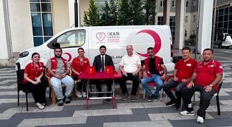 Kaymakam Karakaya'dan Kızılay'a Kan Bağışı Ziyareti
