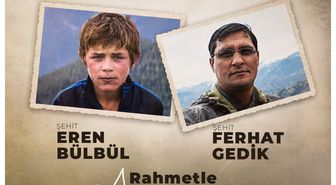 İçişleri Bakanlığı'ndan Eren Bülbül ve Ferhat Gedik İçin Anma Mesajı