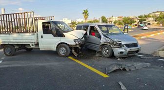Adıyaman'da Kavşak Kazası: 1 Yaralı