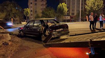 Kayseri'de Alkollü ve Ehliyetsiz Engelli Sürücü Kaza Yaptı, 65 Bin TL Ceza