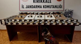 Kırıkkale'de 44 Bin Makaron Ele Geçirildi