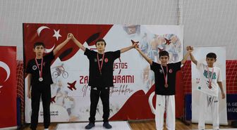 Kütahya'da 30 Ağustos Zafer Kupası Taekwondo Turnuvası Sona Erdi