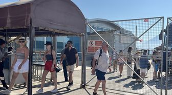 Alanya'ya Kruvaziyer Turist Akını