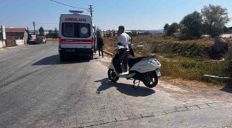Tavşanlı'da Motosiklet Kazası: Sürücü Yaralandı