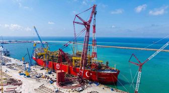 Osman Gazi Platformu'na Alev Kulesi Montajı Tamamlandı