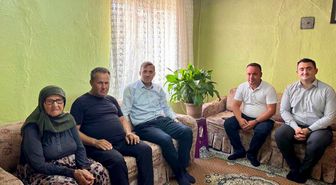 Kaymakam Şimşek, Şehit Erdoğan Şen'in Annesini Ziyaret Etti
