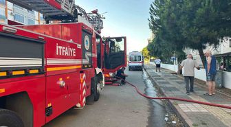 Tekirdağ'da Apartman Yangını Korkuttu