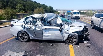 Çerkezköy'de Tır ile Otomobil Çarpıştı: 1 Yaralı