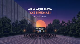 AKM'de Açık Hava Sineması: 16 Film 14 Ağustos'ta Başlıyor