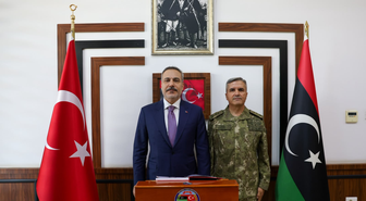 Bakan Fidan, TSK Libya Görev Grup Komutanlığı'nı Ziyaret Etti