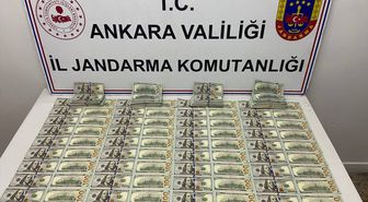 Mamak'ta 80 bin 50 dolar sahte para operasyonu: 2 gözaltı