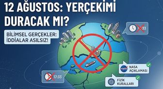 Bugün yerçekimi duracak mı, 12 Ağustos yerçekimi gerçek mi?