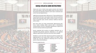 16 Barodan Milli Dayanışma Kanunu'na Destek
