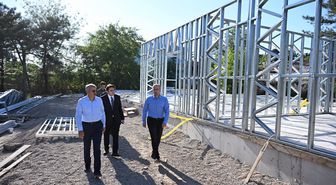Edirne'de Mahalle Evi Çalışmaları Sürüyor