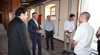Edirne Valisi'nden Lise Restorasyonu İncelemesi