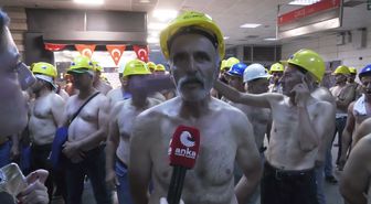 Elazığ Eti Gümüş Madencilerinin Eylemi Üçüncü Gününde: 'Çocuklarımın Ekmeği İçin Direniyorum'