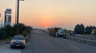 Pamukova'da Hafriyat Kamyonu Kazası: 1 Ölü, 1 Yaralı