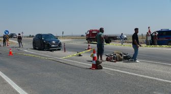Kilis'te Motosiklet-Otomobil Çarpışması: 1 Ölü