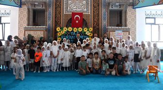 Kütahya İl Müftüsü Dr. İrfan Açık, Yaz Kur'an Kursu Öğrencileriyle Buluştu
