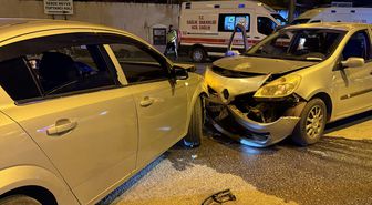 Osmaniye'de İki Otomobil Çarpıştı: 4 Yaralı