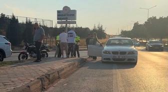 Eskişehir'de Motosiklet ile Otomobil Çarpıştı: 1 Yaralı
