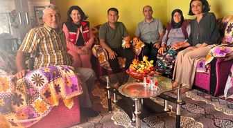 Bilecik'te Şehit Mehmet Bilgin'in Ailesine Vefa Ziyareti