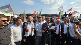 Şırnak'tan Gazze Konvoyu Tepkisi