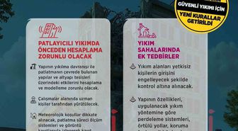 Yüksek Yapı Yıkımlarında Yeni Dönem: Patlayıcı ve Güvenlik Kuralları Sıkılaştırıldı