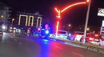 Aksaray'da Polisten Kaçarken Kırmızı Işıkta Geçen Motosikletli Hayatını Kaybetti
