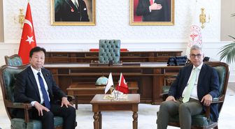 Sağlık Bakanı Memişoğlu, Japonya Temsilciler Meclisi Üyesi Ogushi'yi kabul etti