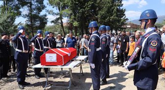 Burdur'da Gazi Son Yolculuğuna Uğurlandı