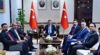 Cevdet Yılmaz, Irak Yolsuzlukla Mücadele Komisyonu Başkanı'nı Kabul Etti