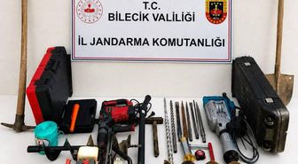 Söğüt'te define avcılarına suçüstü