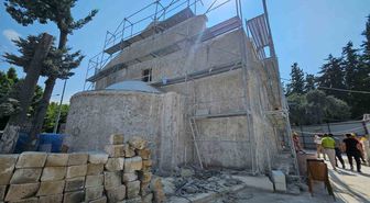 Tarihi Aziz Corc Kilisesi Aslına Uygun Restore Ediliyor