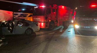 Hatay'da Tır Kazası: 2 Ölü, 1 Ağır Yaralı