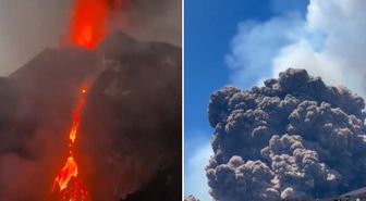 Etna'nın külleri kıtalararası bir krize dönüştü! Hava trafiği felç oldu