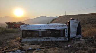 Gaziantep'te Tanker Devrildi: 2 Yaralı
