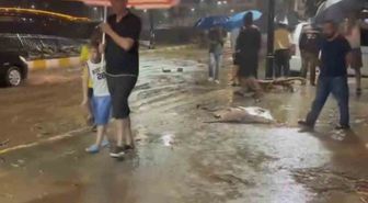 Giresun'da Şiddetli Yağışlar Sel Getirdi