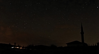 Bolu'da Perseid Meteor Yağmuru Gözlemi