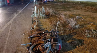 Yeşilhisar'da Motosiklet ve İş Makinesi Çarpıştı: 1 Ölü