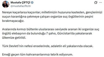 İçişleri Bakanı Çiftçi: Türk Devleti'nin Nefesi Enselerinde, Adaletin Eli Yakalarında